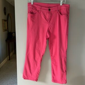 Kit cropped pink pants size 10